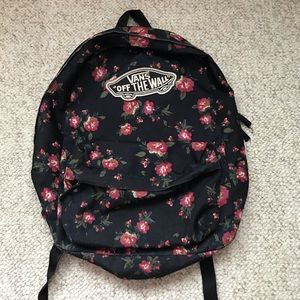 ✨Vans Floral Backpack/ Bookbag✨